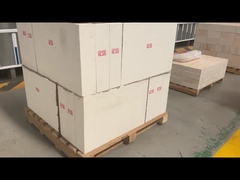 65% AL2O3 กระเบื้องสีขาว Sillimanite 1600 องศา กระเบื้องอุณหภูมิสูง