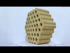 37 หลุมเช็คอิฐลด creep เช็คอิฐสําหรับโรงงานเหล็ก