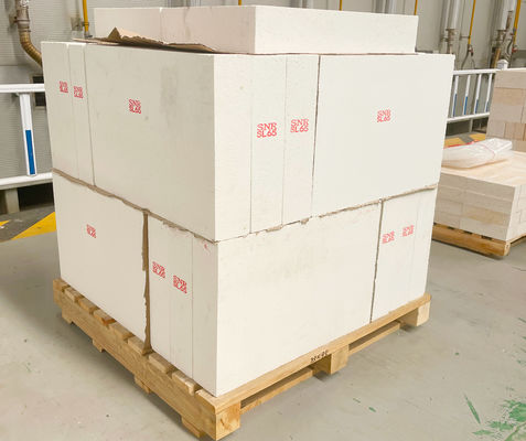 ซื้อ 65% AL2O3 กระเบื้องสีขาว Sillimanite 1600 องศา กระเบื้องอุณหภูมิสูง online manufacture