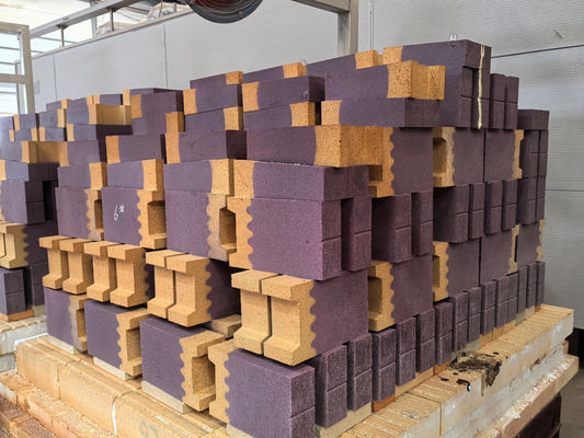ซื้อ คอรอนดัมโครเมียม-ซิรคอนิโมนิยม คอมพอสิต อิสูเลชั่น brick ที่ใช้กับเตาเผาขยะอันตราย online manufacture