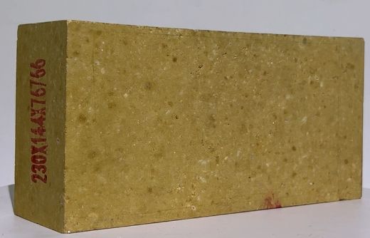 ซื้อ Light Yellow High Alumina Refractory Brick with Ash 0.3% and High Porocity of 22% online manufacture